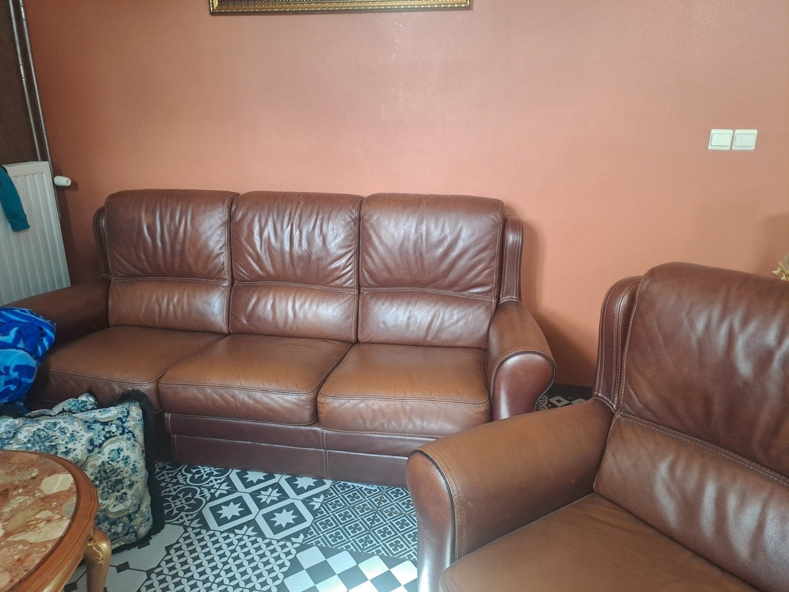 Salon cuir, Maison & Meubles, Cuir