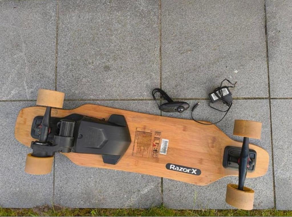 Razor x elektrisch longboard, Sport en Fitness, Skateboarden, Ophalen, Skateboard, Longboard
