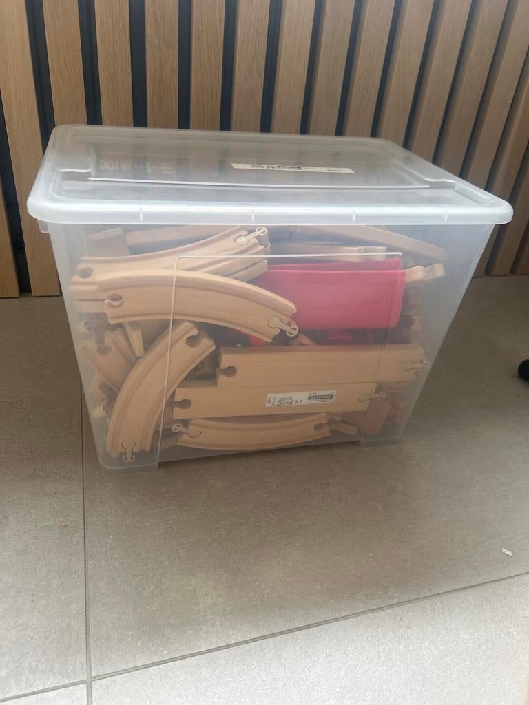 Ikea treinset lot, Enlèvement, Comme neuf, Bois