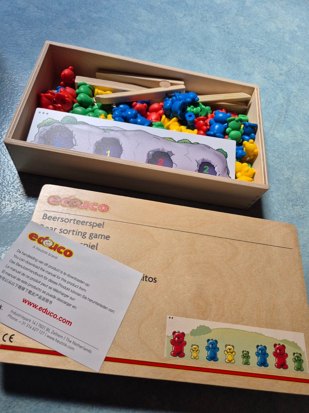 Educo sorteerspel in nieuwstaat, Ophalen, Nieuw