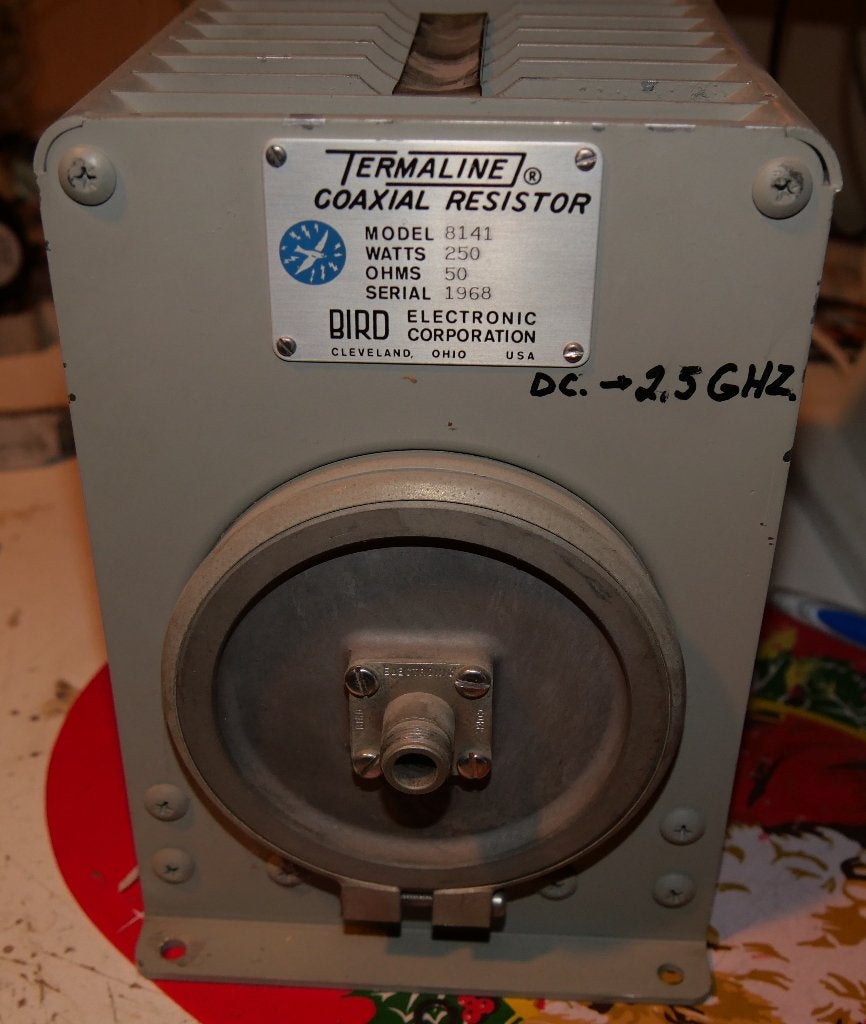Dummy-load Bird, Telecommunicatie, Antennes en Masten, Ophalen, Gebruikt, Accessoires