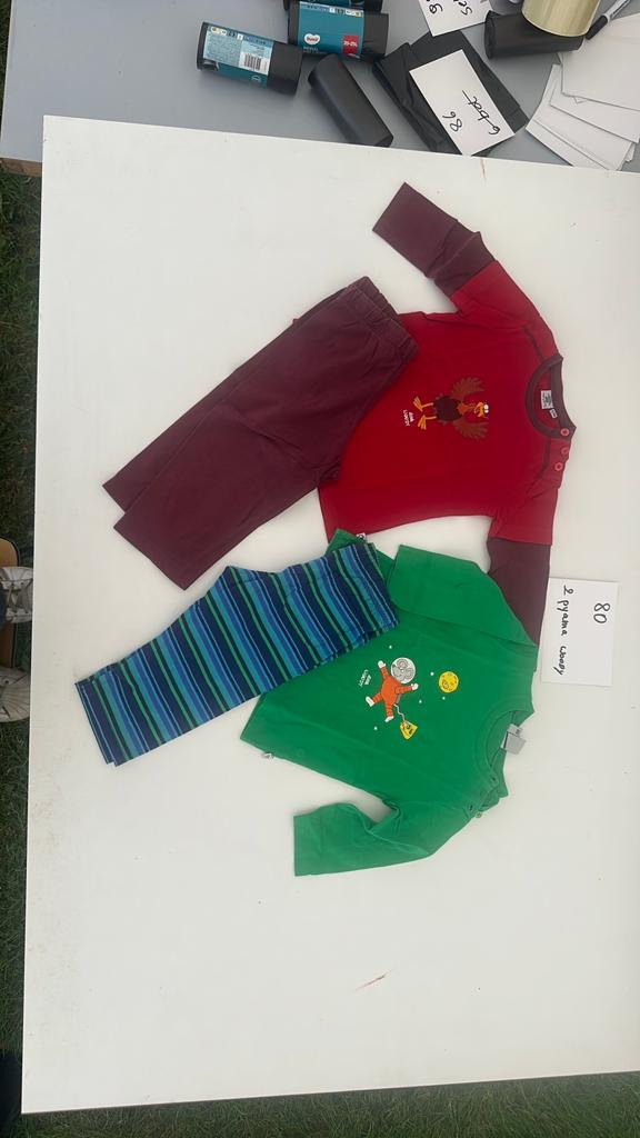 Pyjamas woody maat 80, Kinderen en Baby's, Ophalen