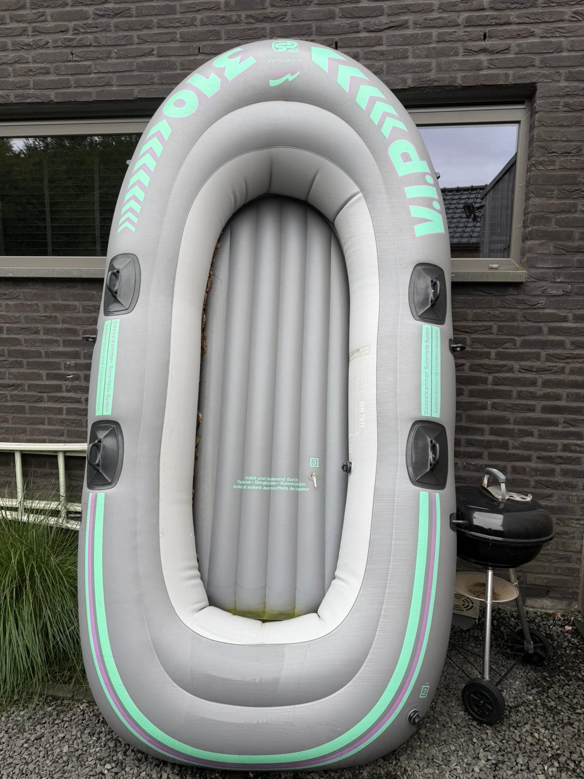 Boot, Kinderen en Baby's, Speelgoed | Buiten | Opblaasfiguren, Ophalen, Zo goed als nieuw