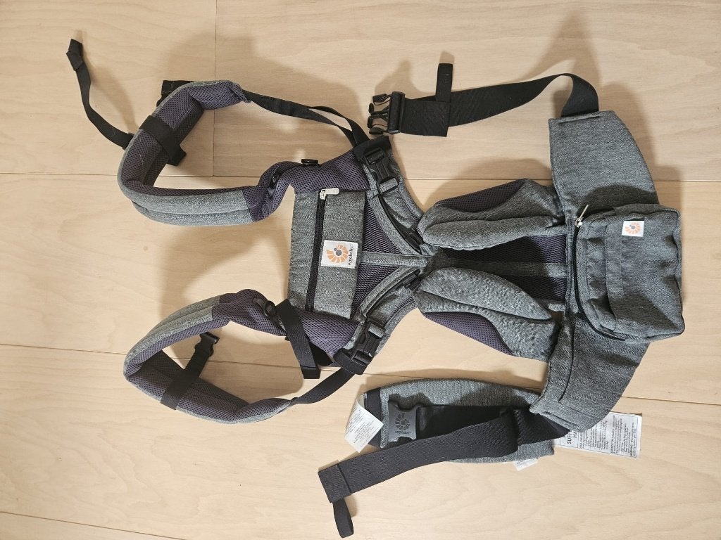 Ergobaby Omni 360 Cool Air, Gebruikt, Buik of Rug, Draagzak, Ophalen