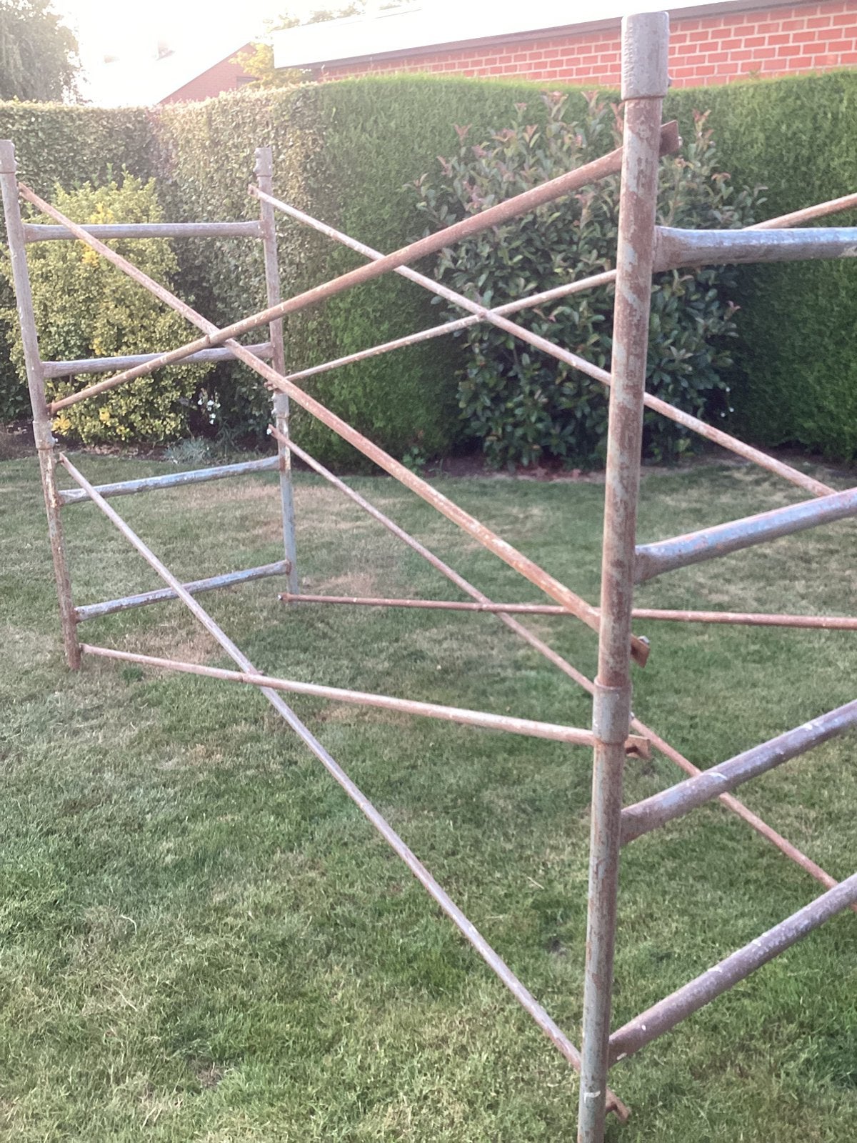 Metalen stelling, Ophalen, Gebruikt