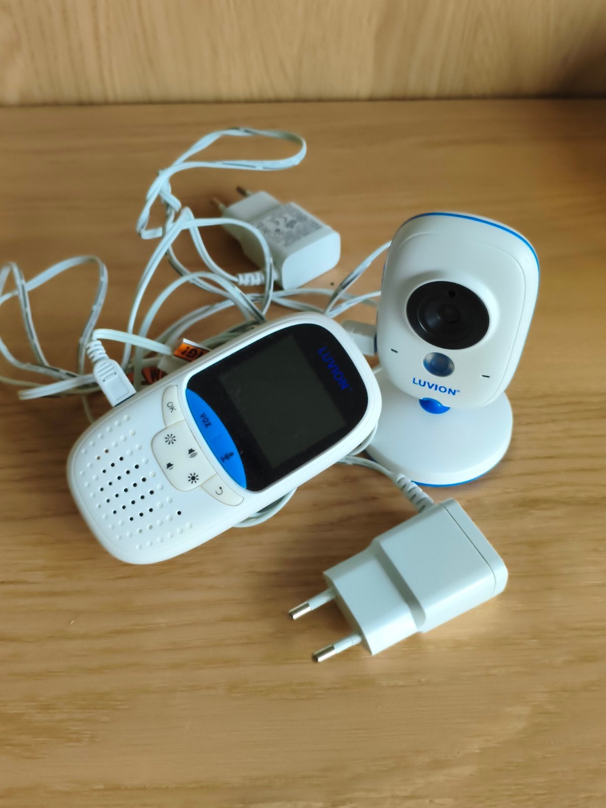vieo-babyfoon luvion, Ophalen