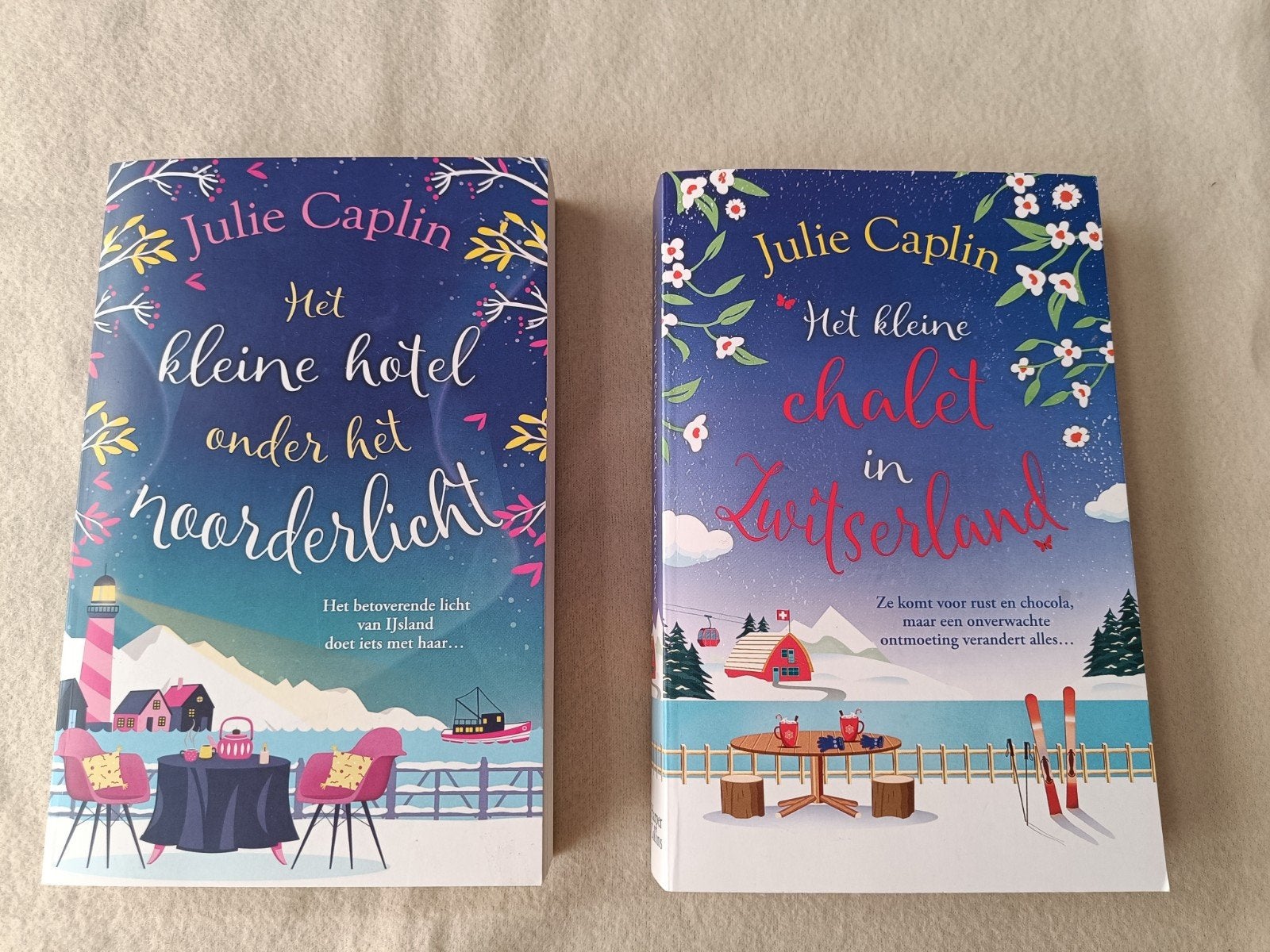 Boeken Julie Chaplin, Ophalen