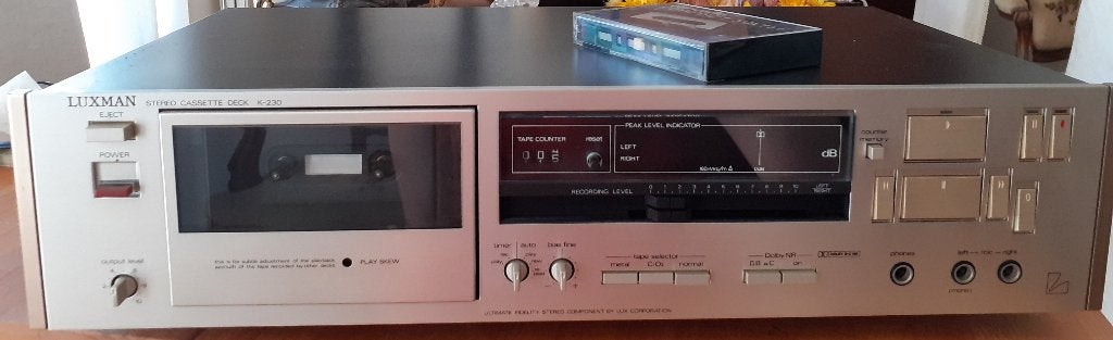 Lecteur de cassettes Vintage de Luxman, Enlèvement, Autres marques