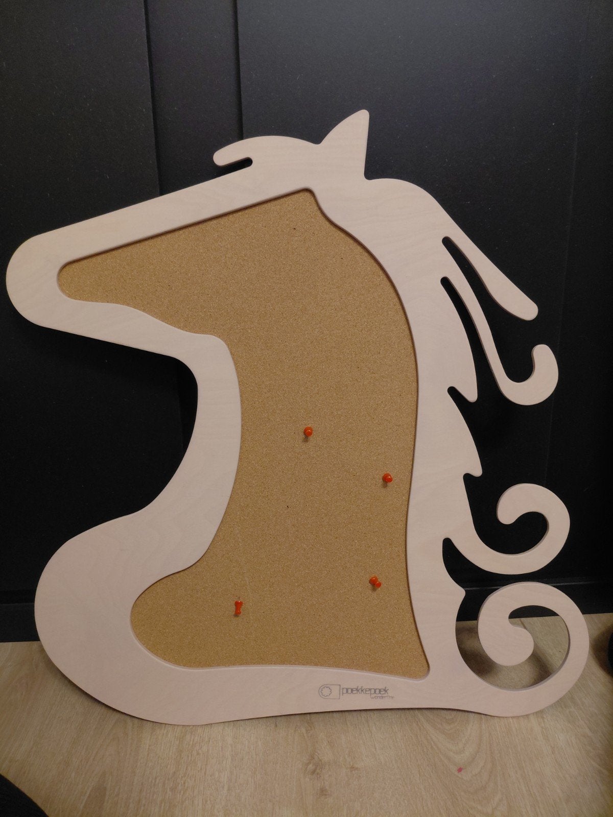 paard, pony prikbord, Ophalen of Verzenden, Zo goed als nieuw, Handgemaakt