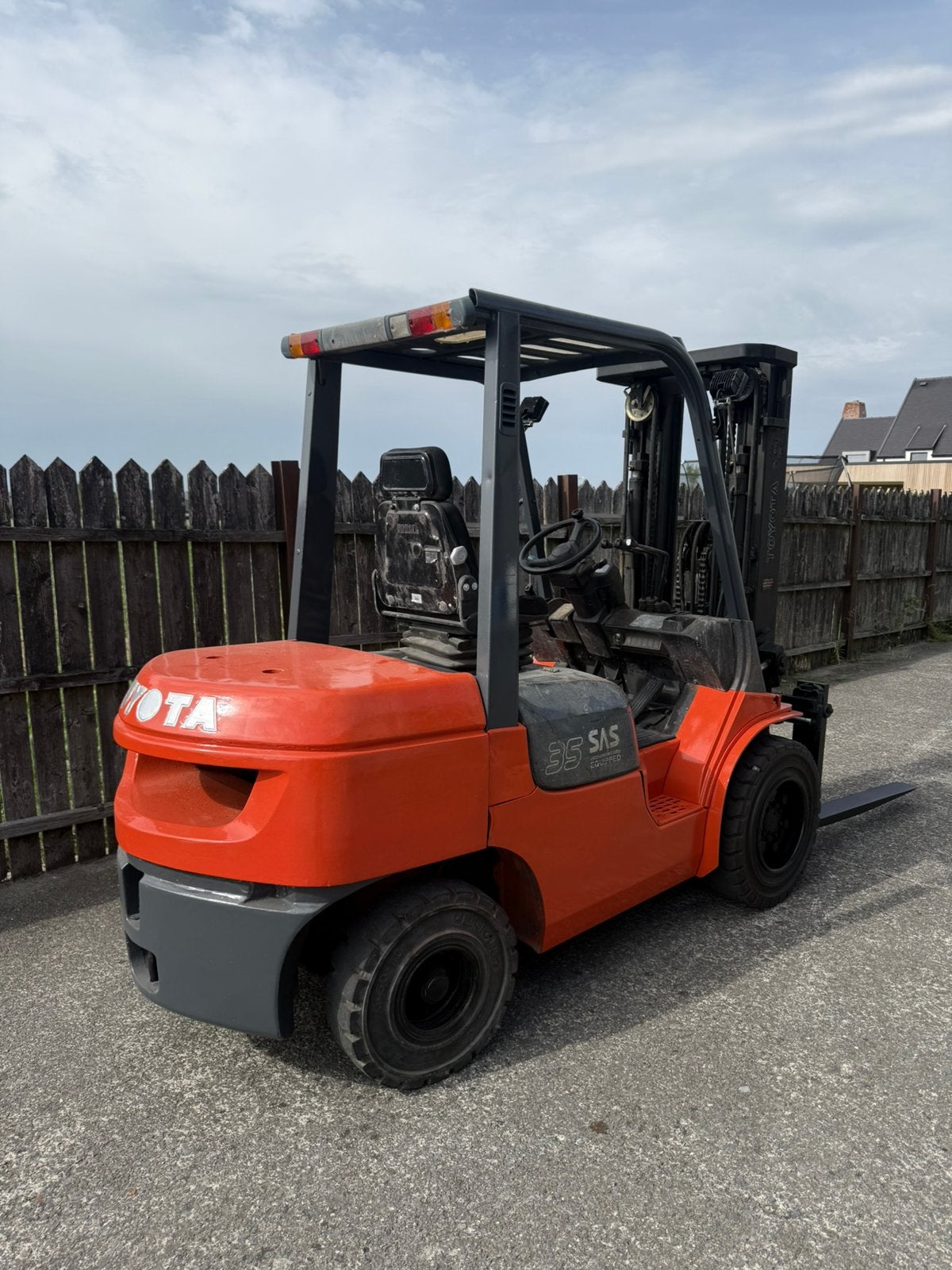 Heftruck toyota diesel 3,5ton, Ophalen, Diesel, Heftruck