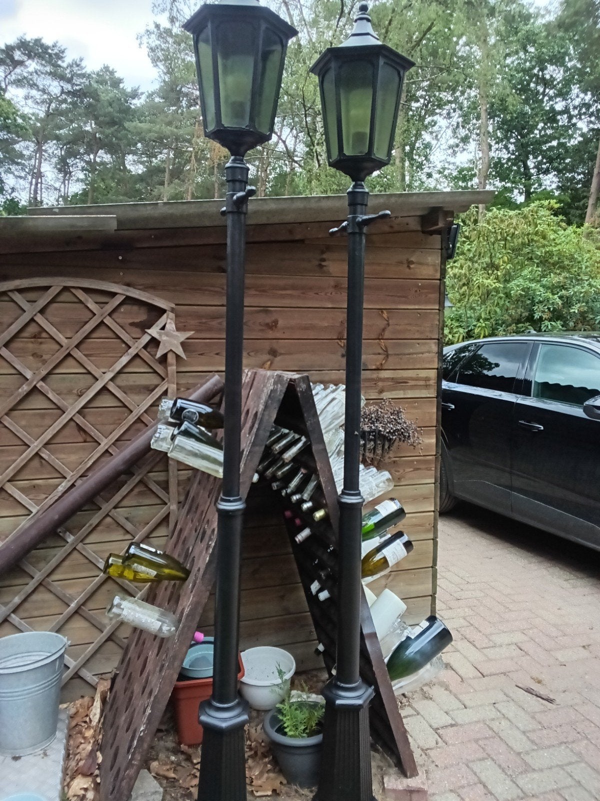 Tuin lantaarns, Jardin & Terrasse, Éclairage extérieur, Enlèvement, Aluminium