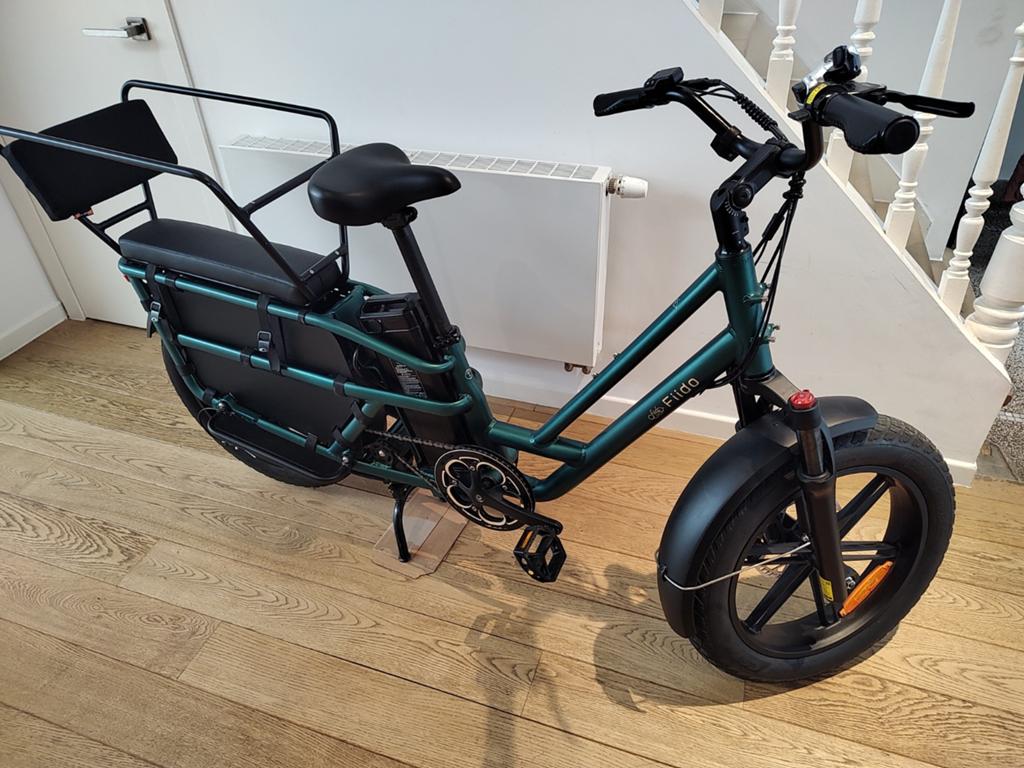 Fiido T2 Longtail elektrische Cargo bike te koop., Vélos & Vélomoteurs, Enlèvement, Comme neuf, 50 km par batterie ou plus, Autres marques