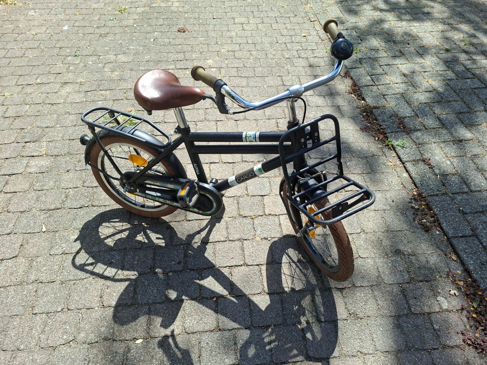 Alpina cargo kinderfiets 16 inch, Fietsen en Brommers, Ophalen, Gebruikt, Alpina
