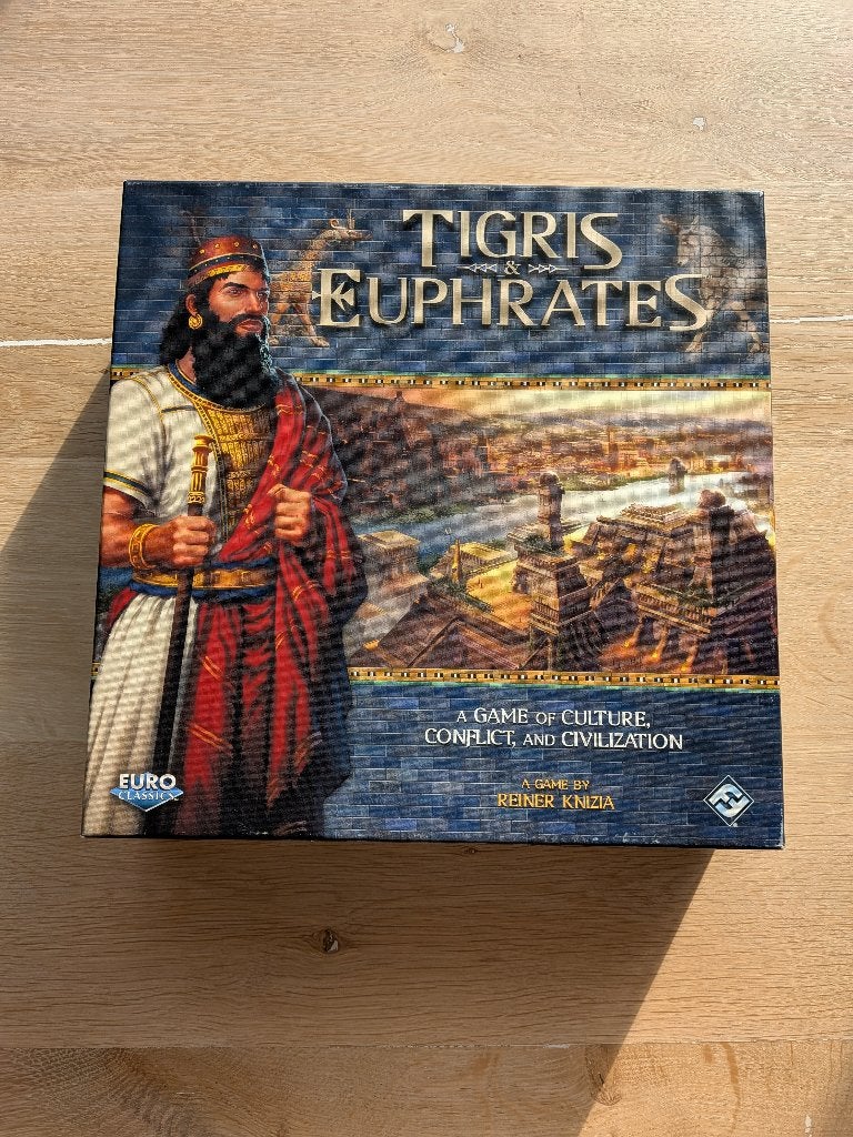 Tigris and Euphrates, Hobby en Vrije tijd, Gezelschapsspellen | Bordspellen, Een of twee spelers, Ophalen of Verzenden, Zo goed als nieuw