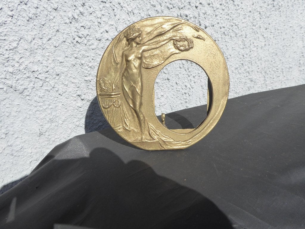 cadre art déco ,art nouveau, Enlèvement ou Envoi, Bronze