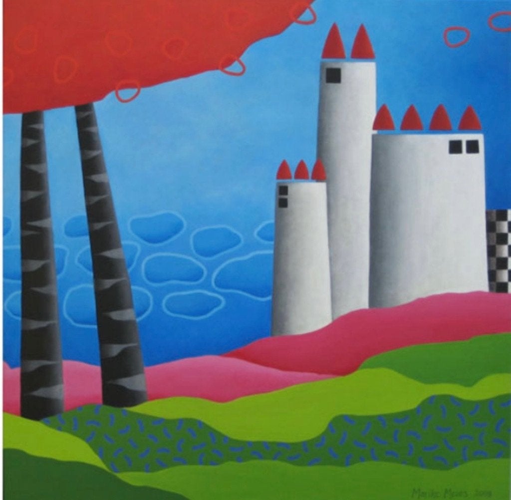Zoek te koop schilderij, Antiek en Kunst, Kunst | Schilderijen | Klassiek, Ophalen