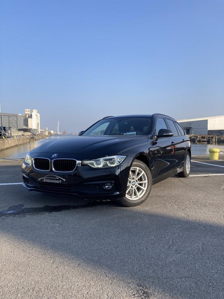 BMW 3 Serie 316 Touring 316d Advantage (bj 2019), Auto's, BMW, Stof, Euro 6, 116 pk, Zwart
