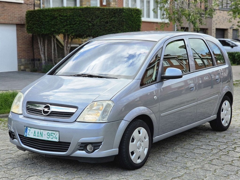 Opel Meriva Meriva 1.3 CDTi avec airco démarre et roule bie, Stof, Zwart, 4 cilinders, 5 deurs