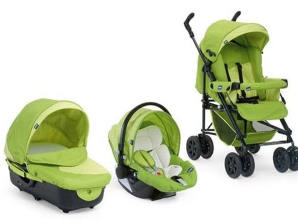 Poussette trio Chicco, Enlèvement, Utilisé, Poussette, Maxi-Cosi