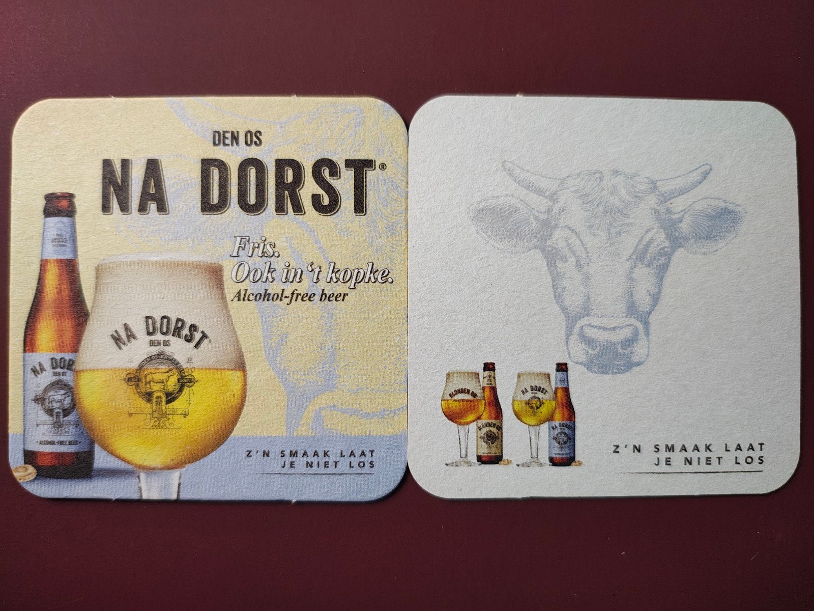 Tapis à bière Den Os : Na Dorst, Collections, Enlèvement ou Envoi, Neuf, Autres marques