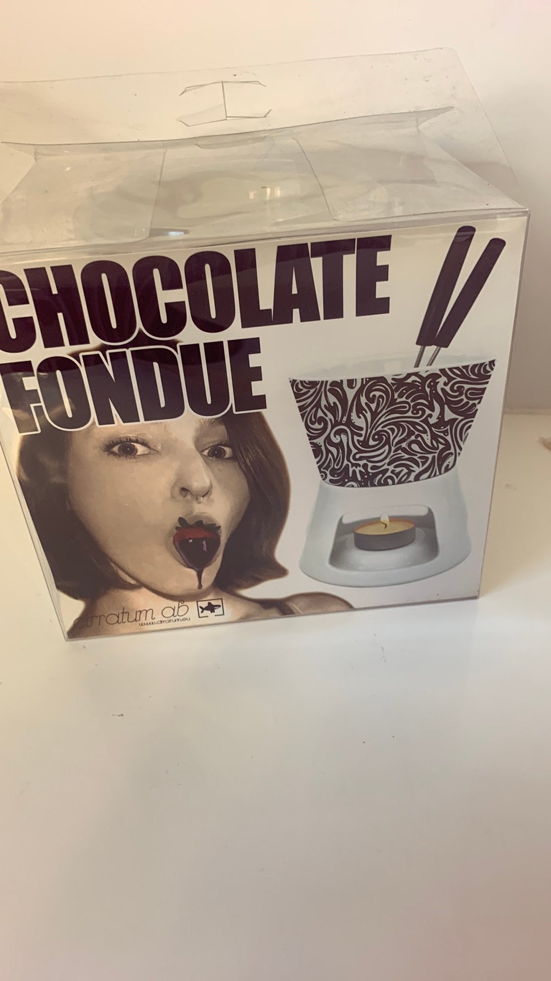 Nieuw chocolaledefondue set, Huis en Inrichting, Ophalen, Nieuw