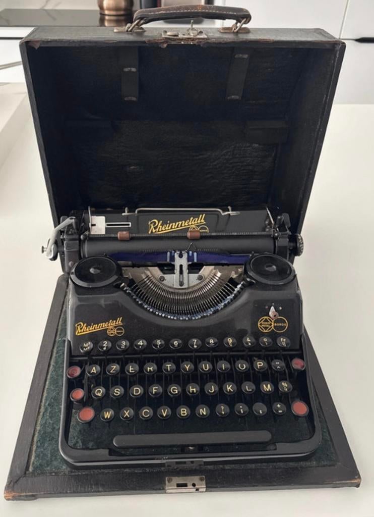 Rheinmetall type machine met doos bieden mag!, Ophalen of Verzenden, Zo goed als nieuw