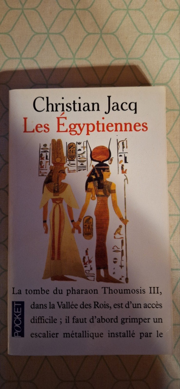 Les Égyptiennes, Livres, Enlèvement