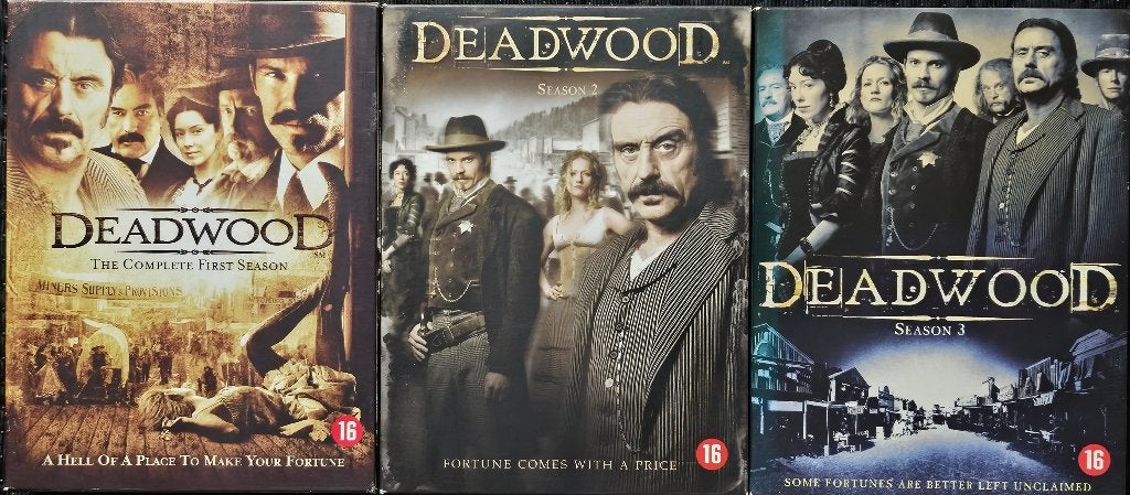 Deadwood Complete Serie, Cd's en Dvd's, Ophalen of Verzenden, Zo goed als nieuw