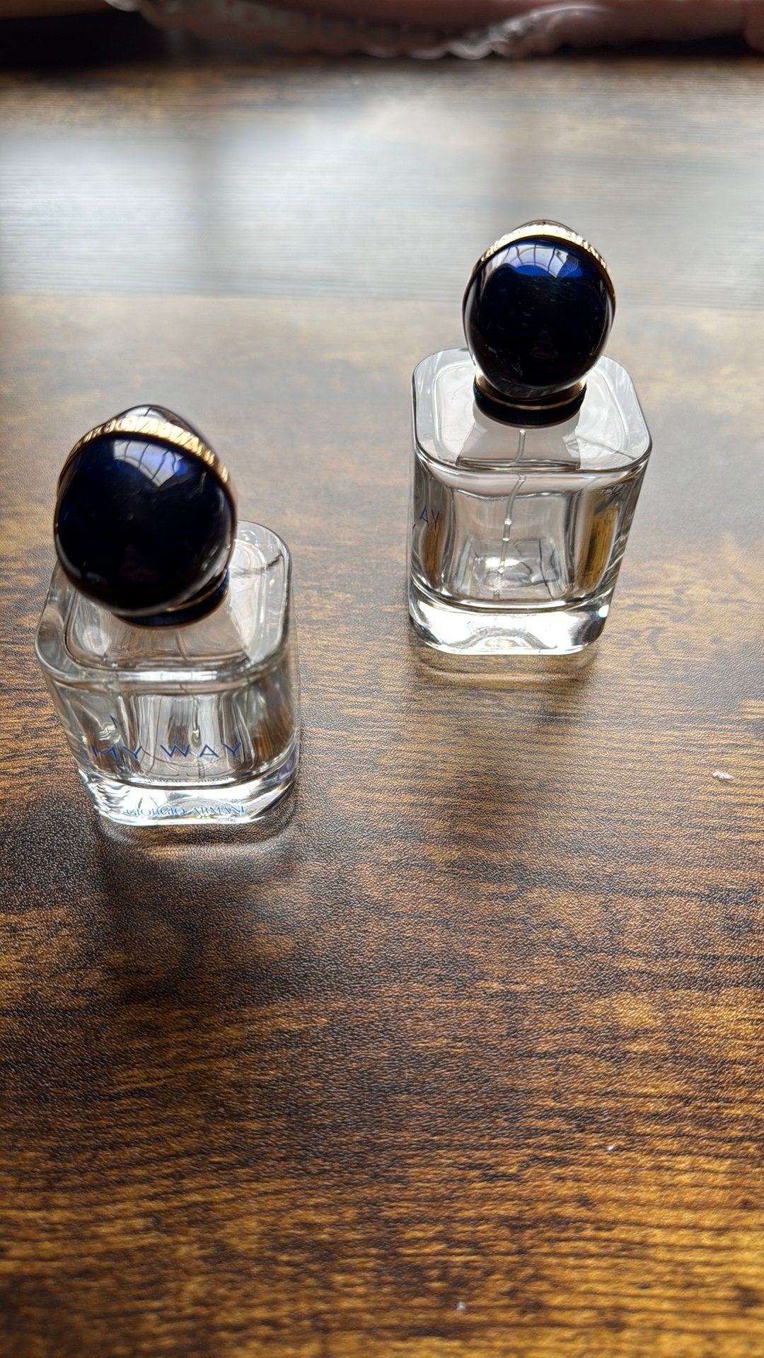 Flacons de parfum vides par Armani, my way, Enlèvement ou Envoi, Comme neuf