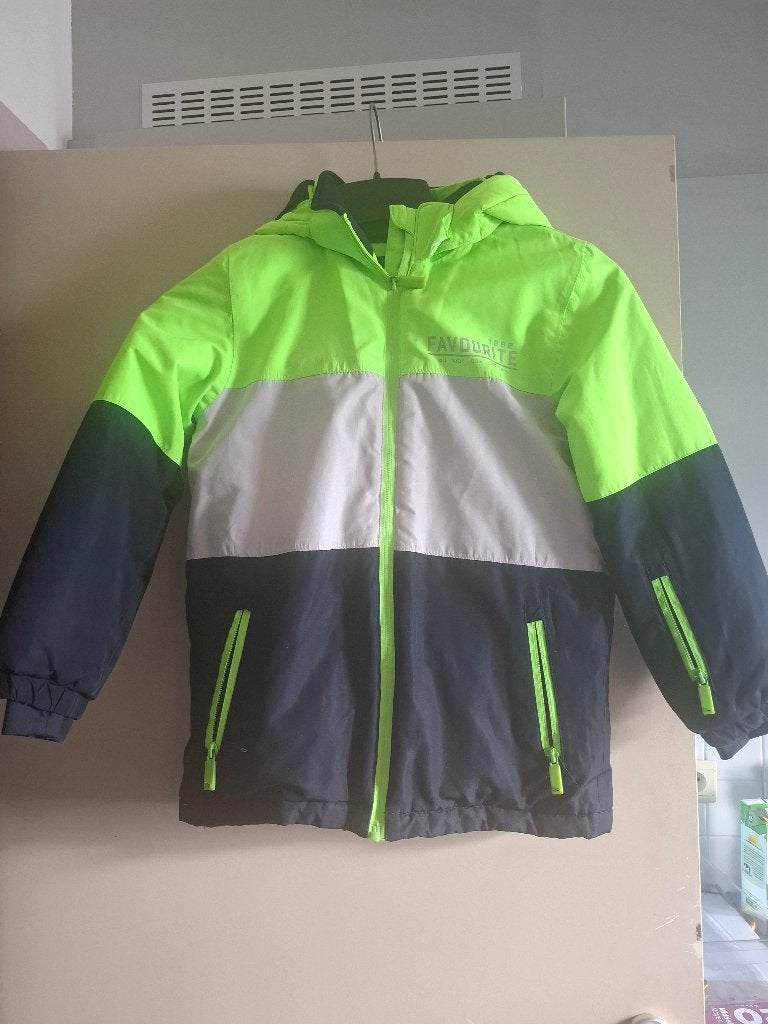 Jas, Ophalen, Gebruikt, Jongen, Jas