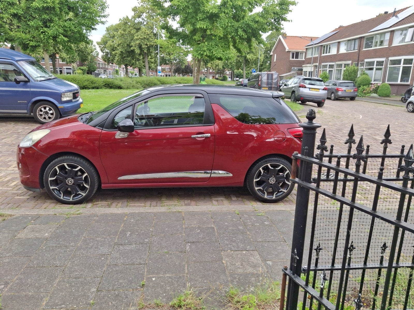 Citroën DS3 1.6 THP 2010 Rood, Auto's, 1140 kg, Euro 5, Alcantara, 1598 cc