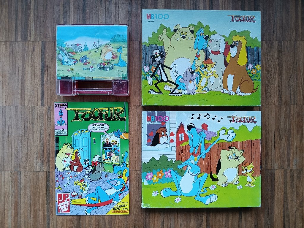 Set Foofur, 1987, Verzamelen, Speelgoed, Zo goed als nieuw, Ophalen of Verzenden