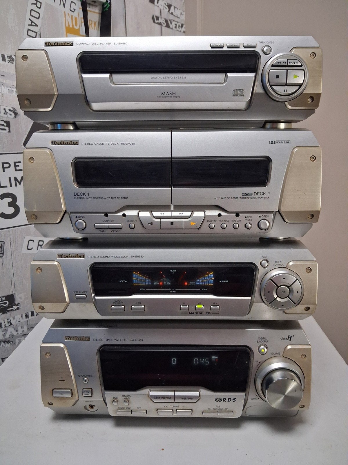 Technics Stereo Toren Technics (SA-EH580) – Zonder boxen, Enlèvement, Utilisé
