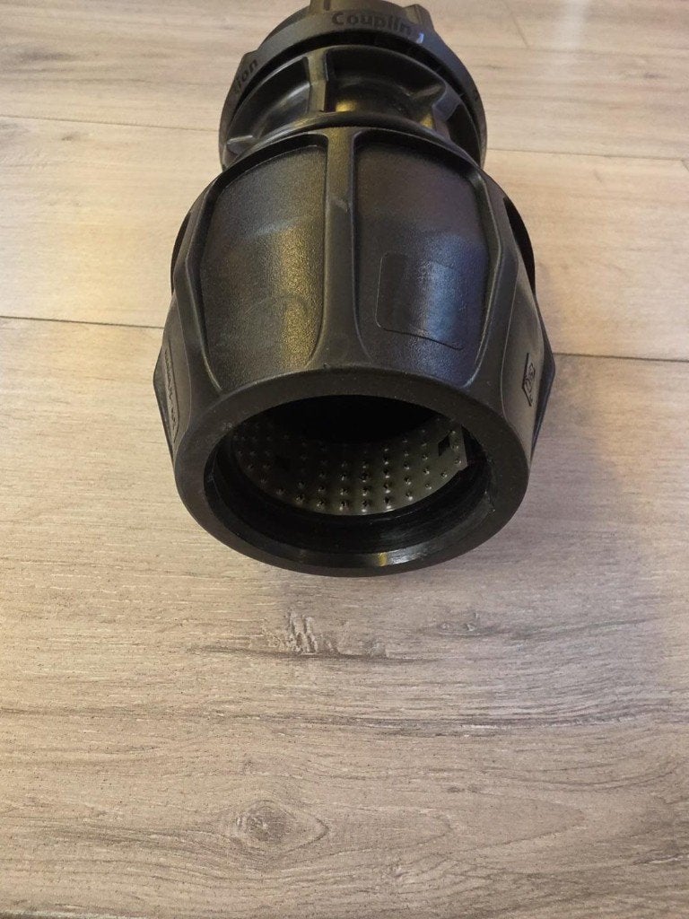 Plasson PE koppeling / reparatiekoppeling 63 mm, Ophalen, Nieuw, Overige typen