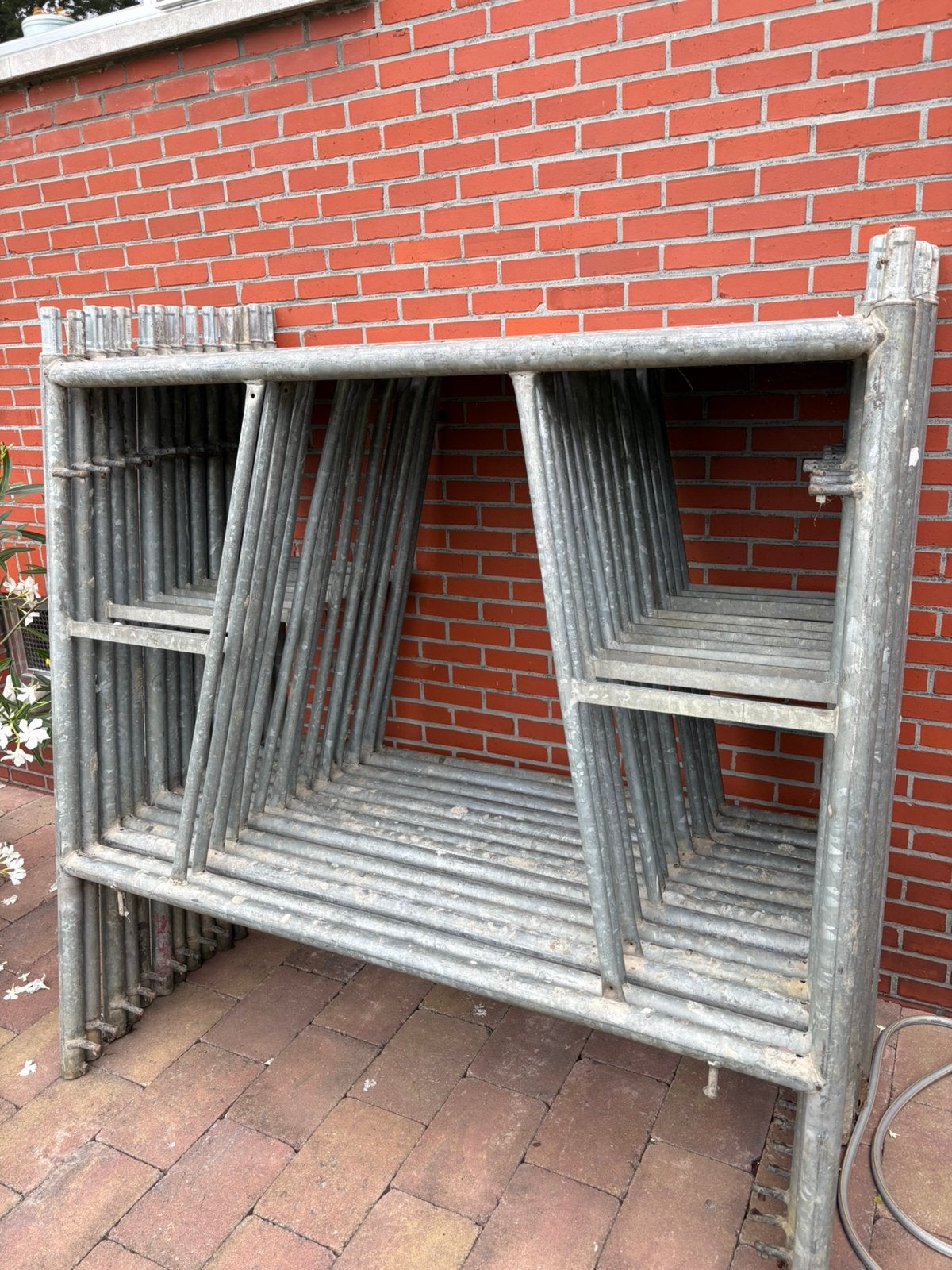 Buis stelling, Doe-het-zelf en Bouw, Steigers, Ophalen, Zo goed als nieuw