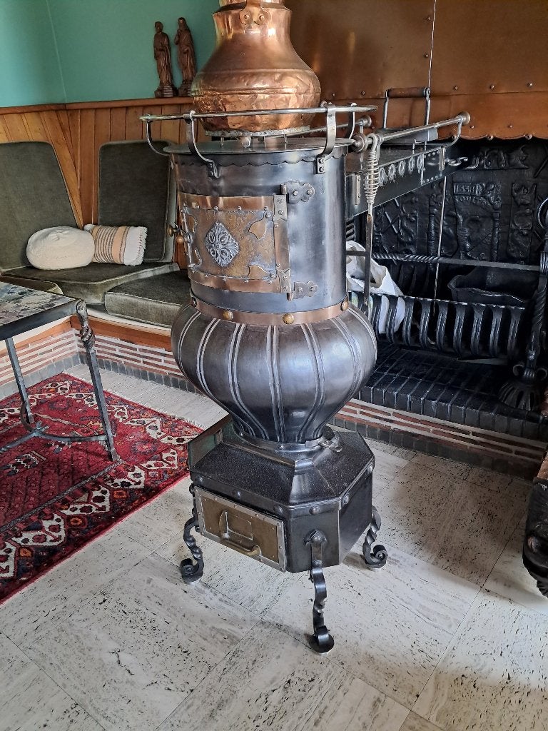 kachel, Maison & Meubles, Poêles, Enlèvement, Utilisé, Bois, Autoportant