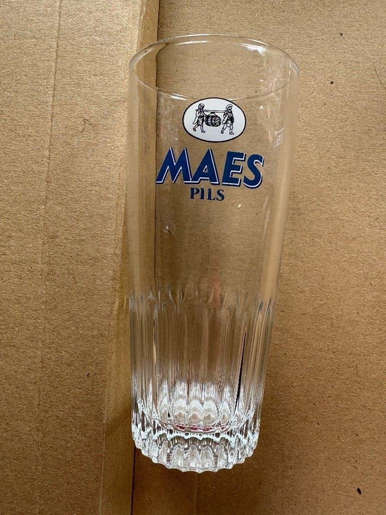 Maes Pils - 0,25 L, Collections, Enlèvement ou Envoi, Comme neuf, Verre ou Verres, Autres marques