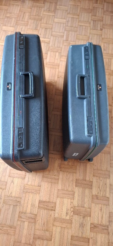 Reiskoffers Delsey, 60 tot 70 cm, Gebruikt, Hard kunststof, Slot