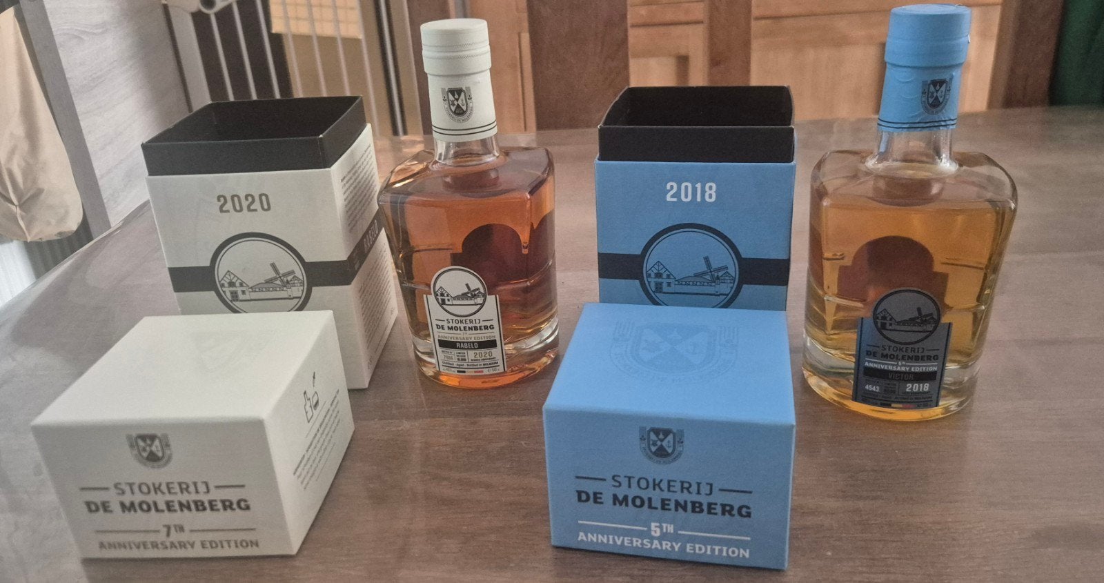 Gouden Carolus Whisky Set - Victor (2018) & Rabelo (2020) -, Verzamelen, Ophalen, Zo goed als nieuw