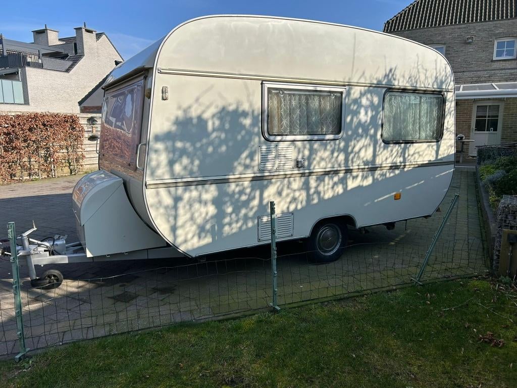 Tabbert Type 380 #Oldtimer# Zeer nette caravan, Caravans en Kamperen, Tabbert, Bedrijf, Treinzit, Tot en met 3