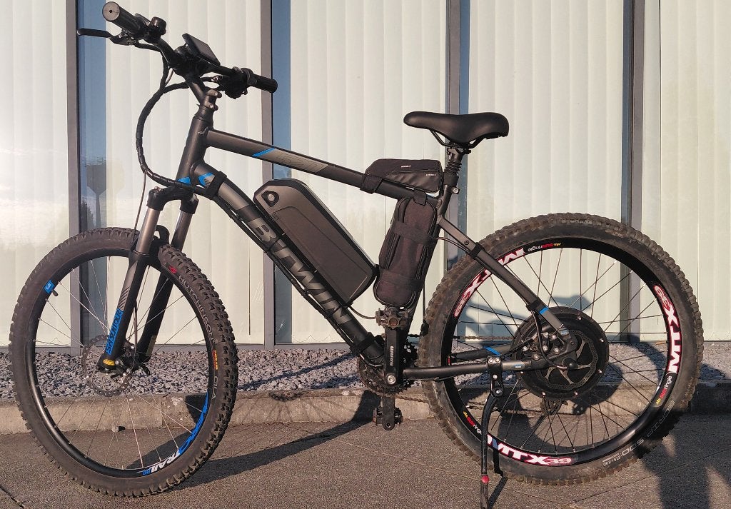 Vtt elec bike, Vélos & Vélomoteurs, Vélos électriques, Comme neuf, Autres marques, 55 à 59 cm, 50 km par batterie ou plus, Enlèvement