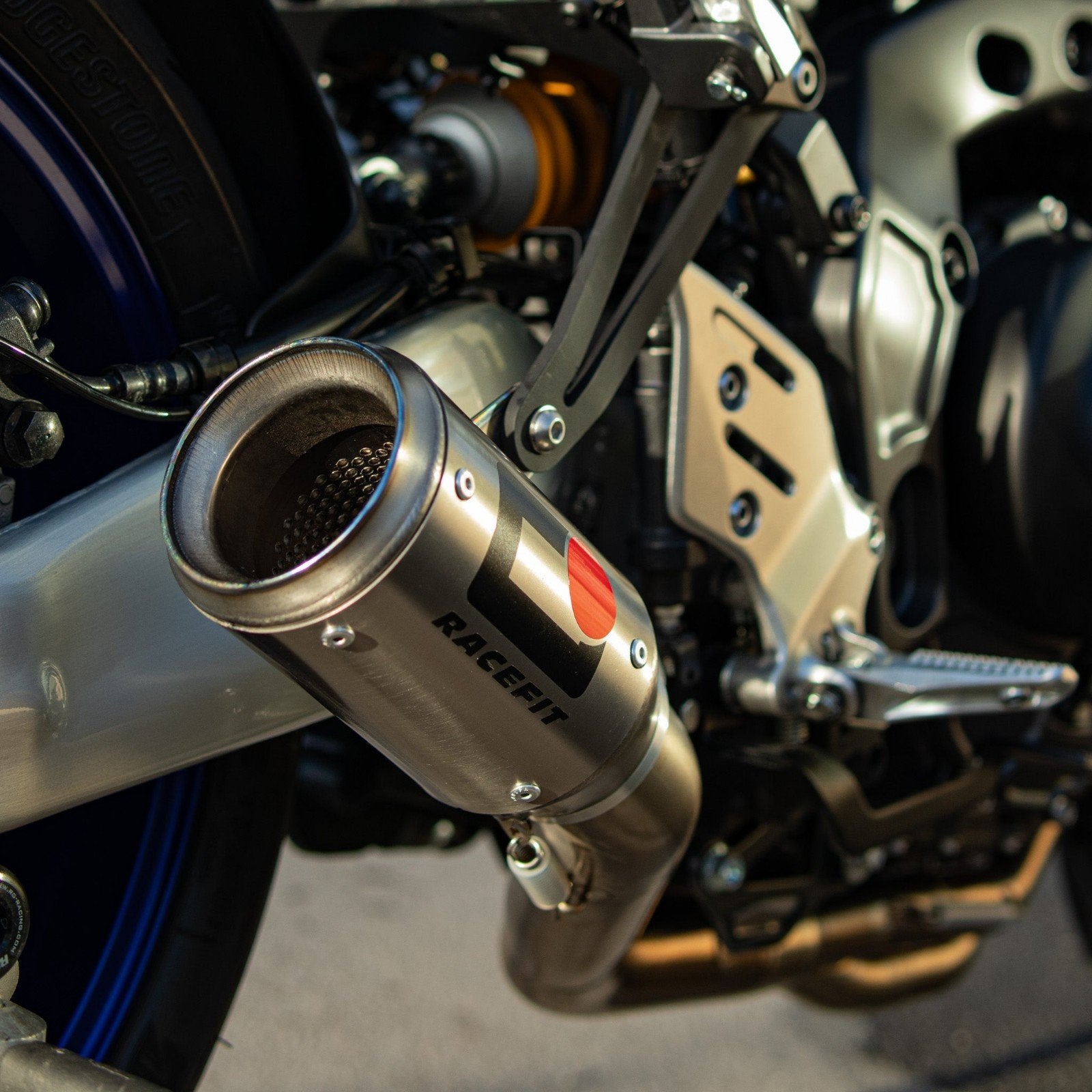 Yamaha MT-09 (21-26) Racefit Titanium Growler-X Exhaust, Ophalen of Verzenden