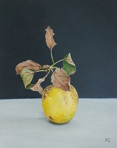 Kunsthandel Gennep - "Klein Appeltje", Antiquités & Art, Enlèvement ou Envoi, Bois, Signé, Peinture à l'huile