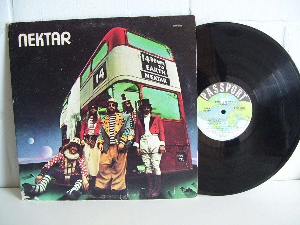 NEKTAR  down to earth, LP, Progressive Rock, Ophalen of Verzenden, Zo goed als nieuw