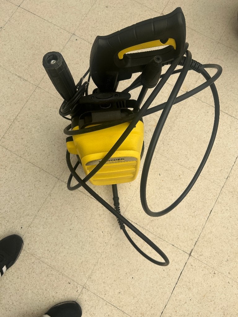 Karcher K4 Compact Hogedrukreiniger + Foam cannon, Ophalen, Zo goed als nieuw, Elektrisch, KARCHER