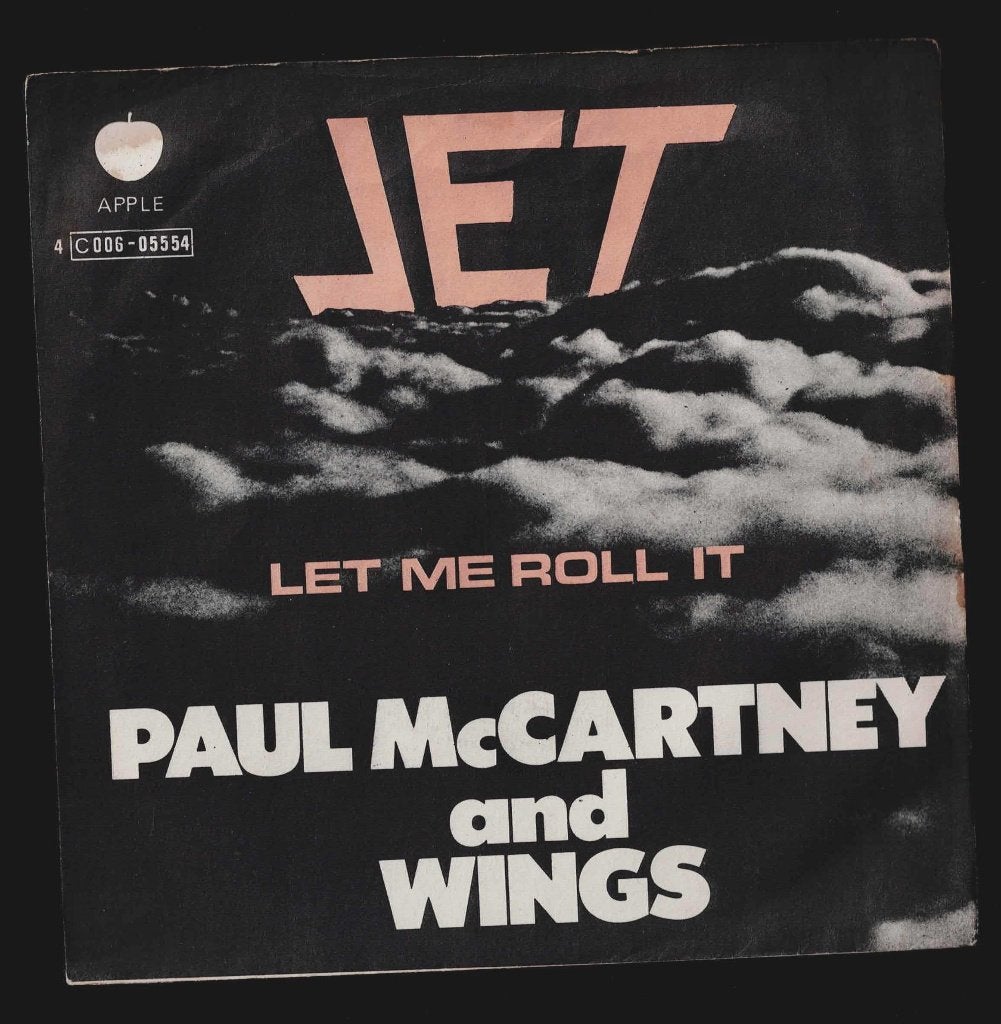 Paul Mc Cartney & Wings - JET - Let me roll it, Cd's en Dvd's, 7 inch, Ophalen of Verzenden, Zo goed als nieuw, Rock en Metal
