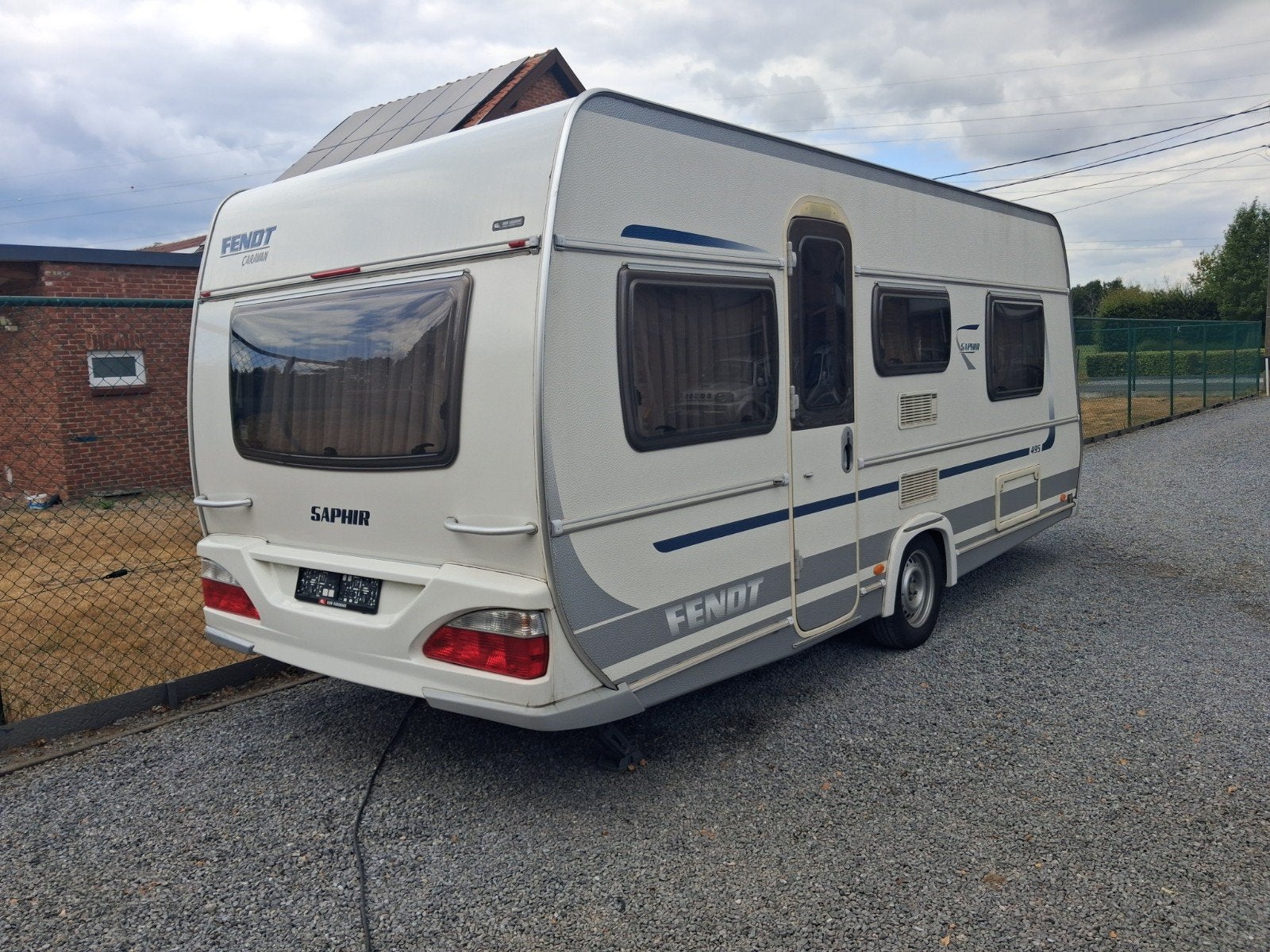 fendt saphir bj 2011 mover !enkele bedden!, Caravans en Kamperen, Caravans, Mover, Rondzit, Bedrijf, Lengtebed
