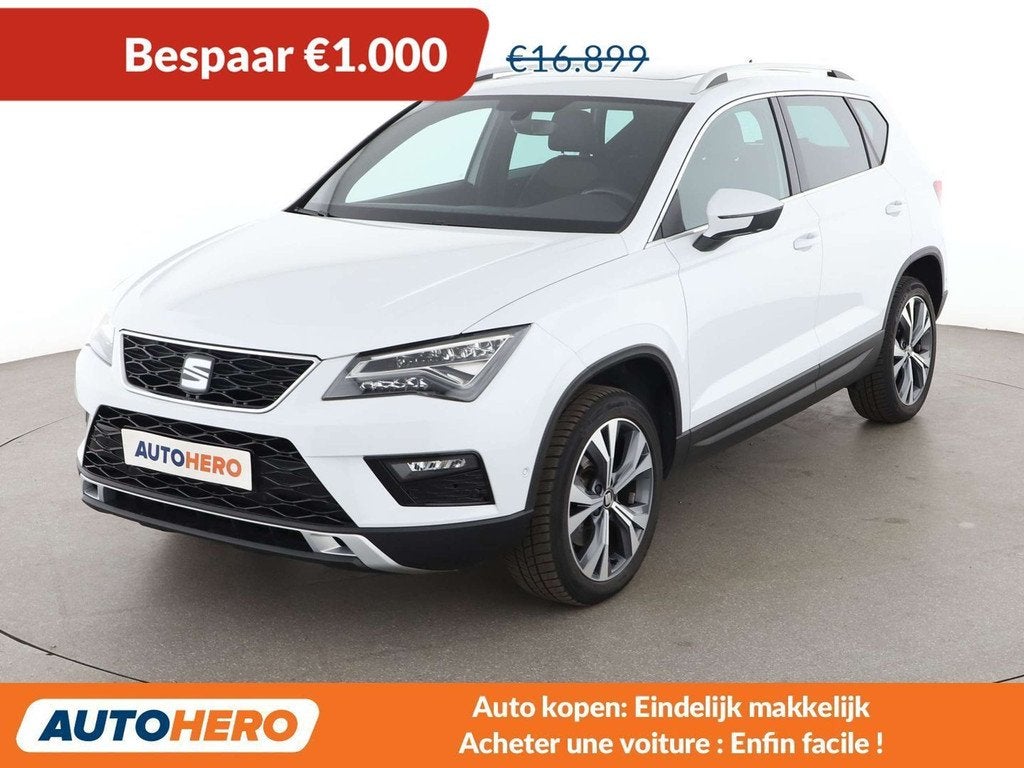 SEAT Ateca 1.4 TSI ACT Xcellence (bj 2018, automaat), Auto's, Seat, Te koop, Ateca, ABS, Adaptive Cruise Control, Airbags, Airconditioning
