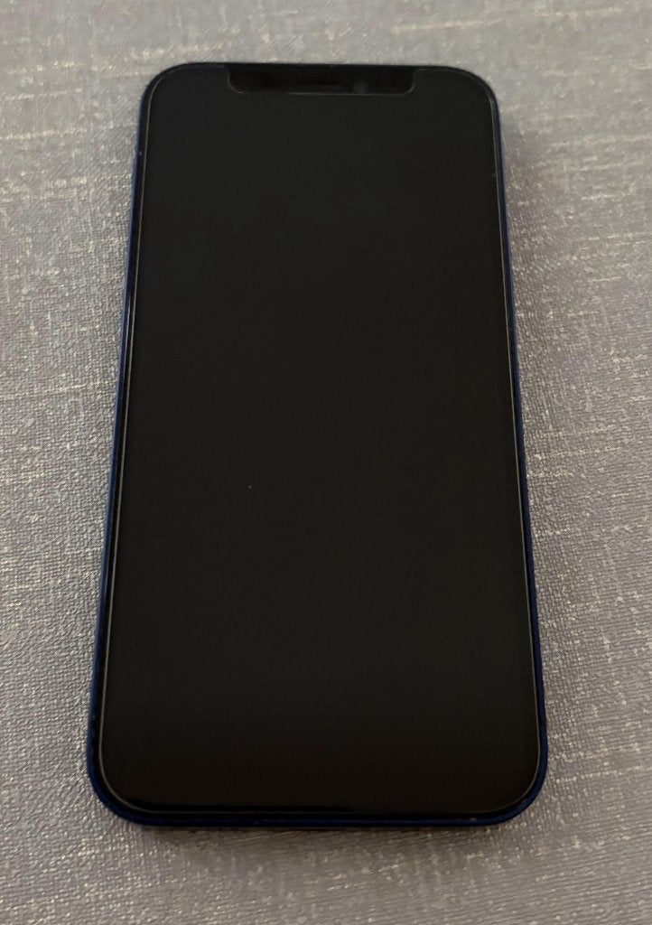 iPhone 12 mini 64GB Blauw - batterij 82%, Telecommunicatie, Mobiele telefoons | Apple iPhone, Ophalen, Zo goed als nieuw, 82 %