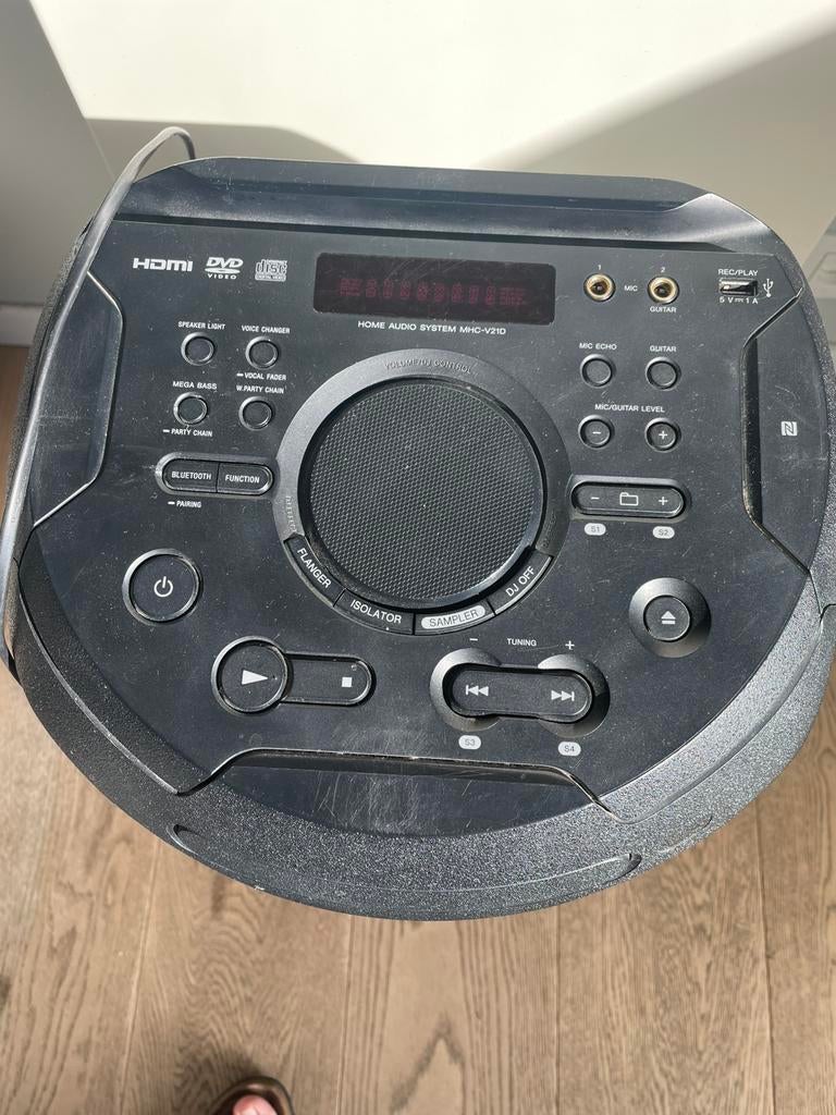Sony audio box, Audio, Tv en Foto, Luidsprekerboxen, Ophalen, Gebruikt, 60 tot 120 watt, Sony